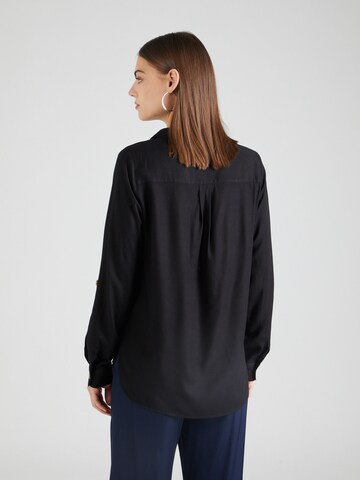 VERO MODA Blouse 'BUMPY' in Zwart