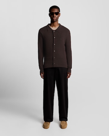 Veste de survêtement Lyle & Scott en marron