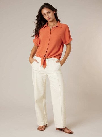 Chemisier 'DABBY' Deeluxe en orange