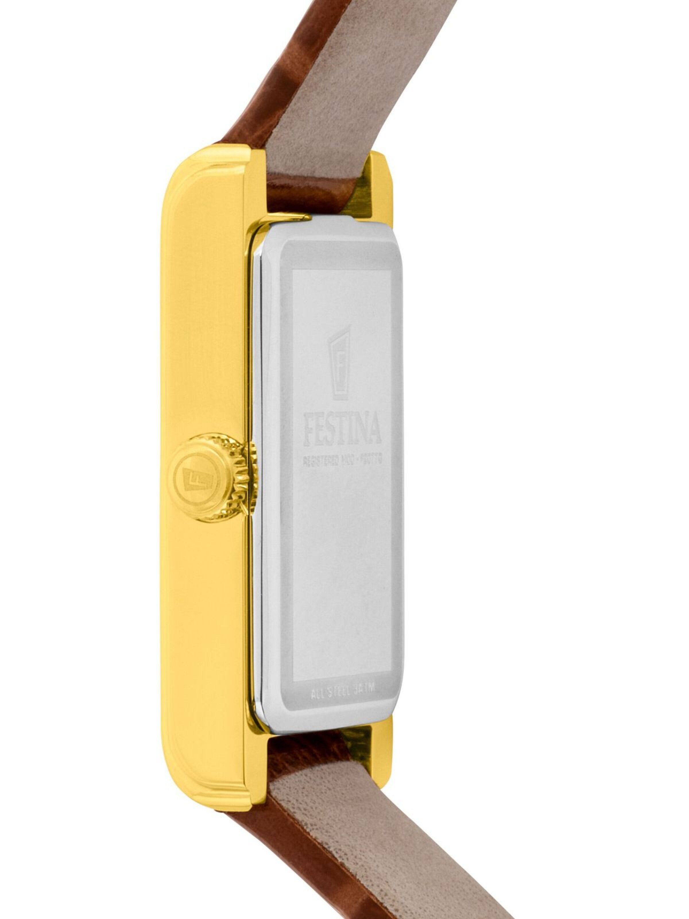 FESTINA Analoog horloge 'Watch Mademoiselle' in Bruin
