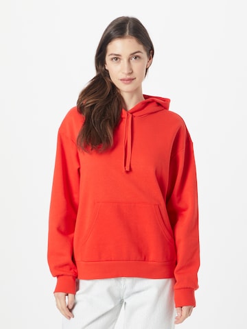 Monki Sweatshirt i röd: framsida