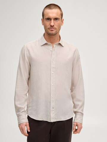 Coupe regular Chemise 'Mike' JOOP! en beige : devant