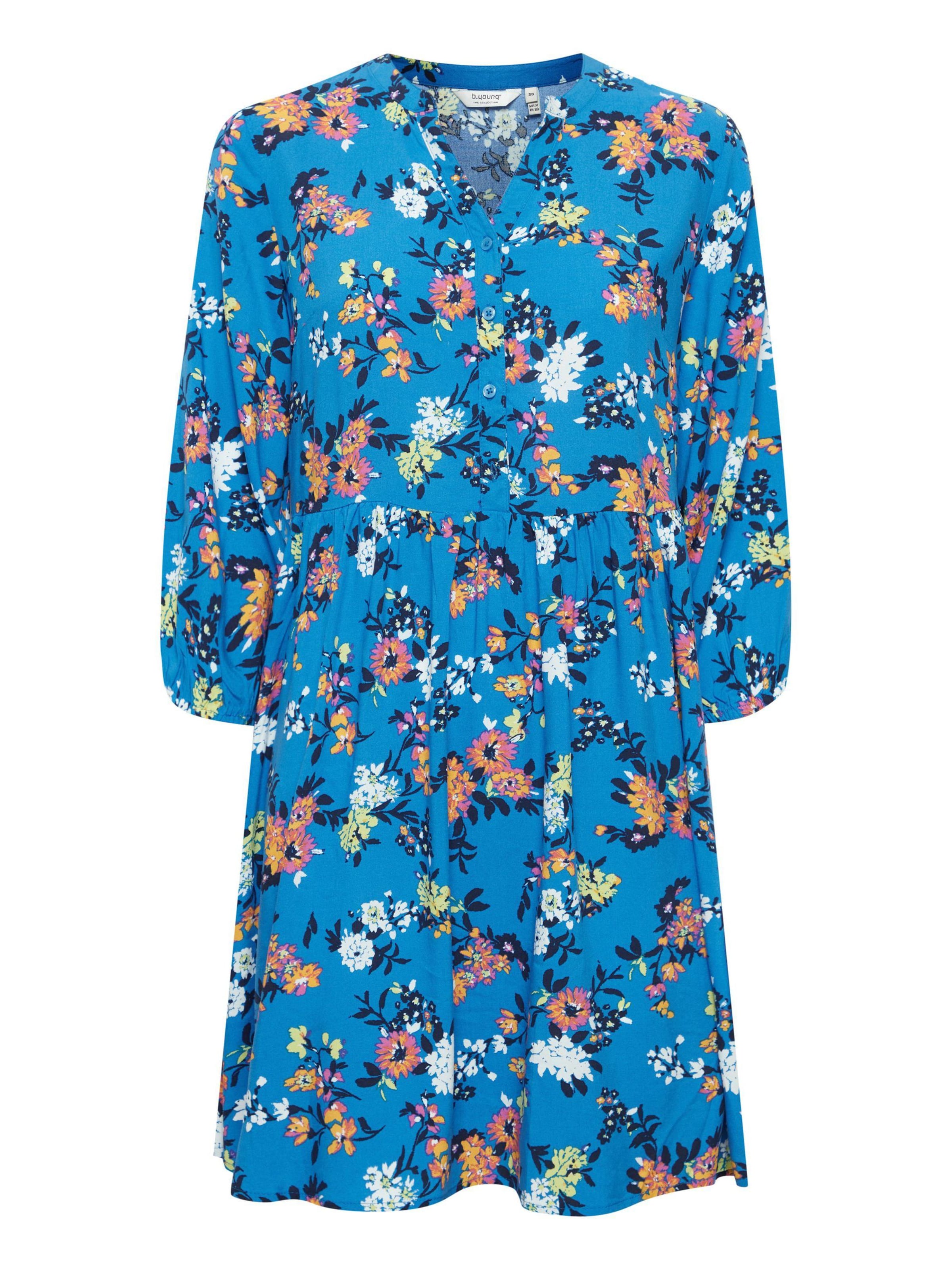 b.young Kleid 'Joella' in Blau: Vorderseite