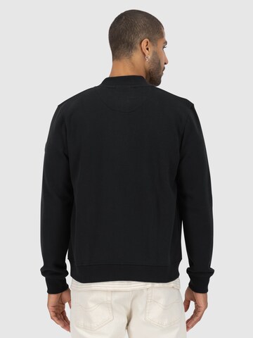 Alife and Kickin - Sudadera con cremallera 'Marvin' en negro