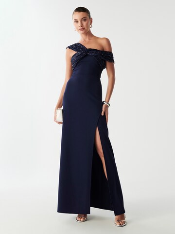 BWLDR Abendkleid 'Trisha' in Blau