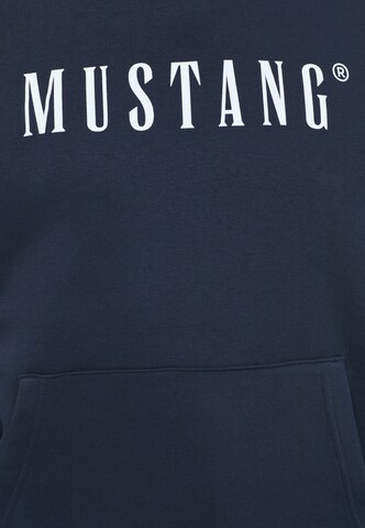 MUSTANG Sweatshirt in Blau