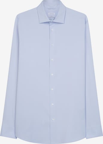 Coupe slim Chemise business SEIDENSTICKER en bleu : devant