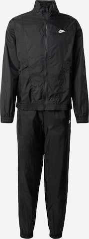 juoda Nike Sportswear Treningas 'Club': priekis