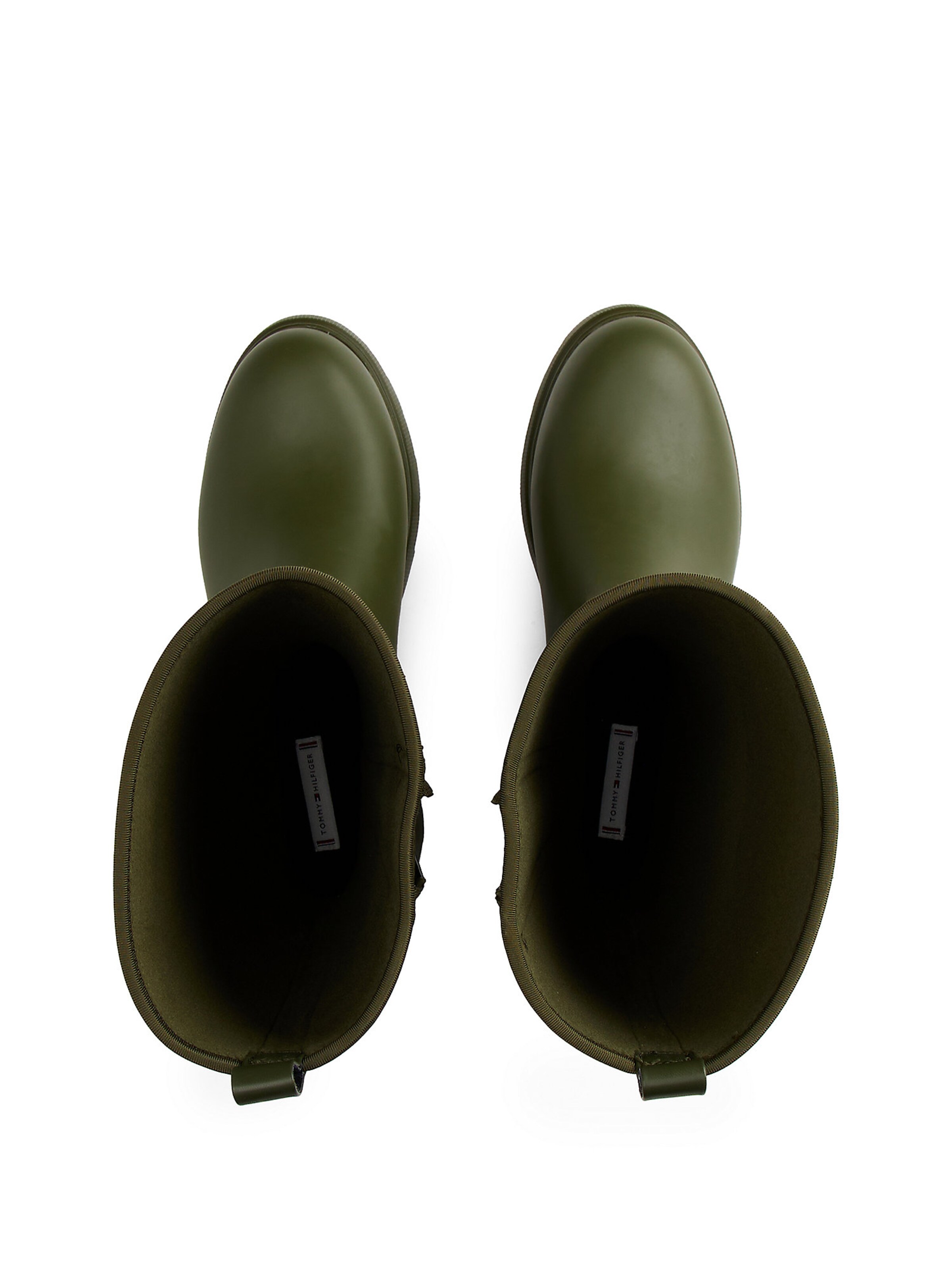 Bottes en caoutchouc TOMMY HILFIGER en vert