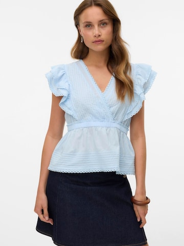 Haut 'Noir' VERO MODA en bleu : devant