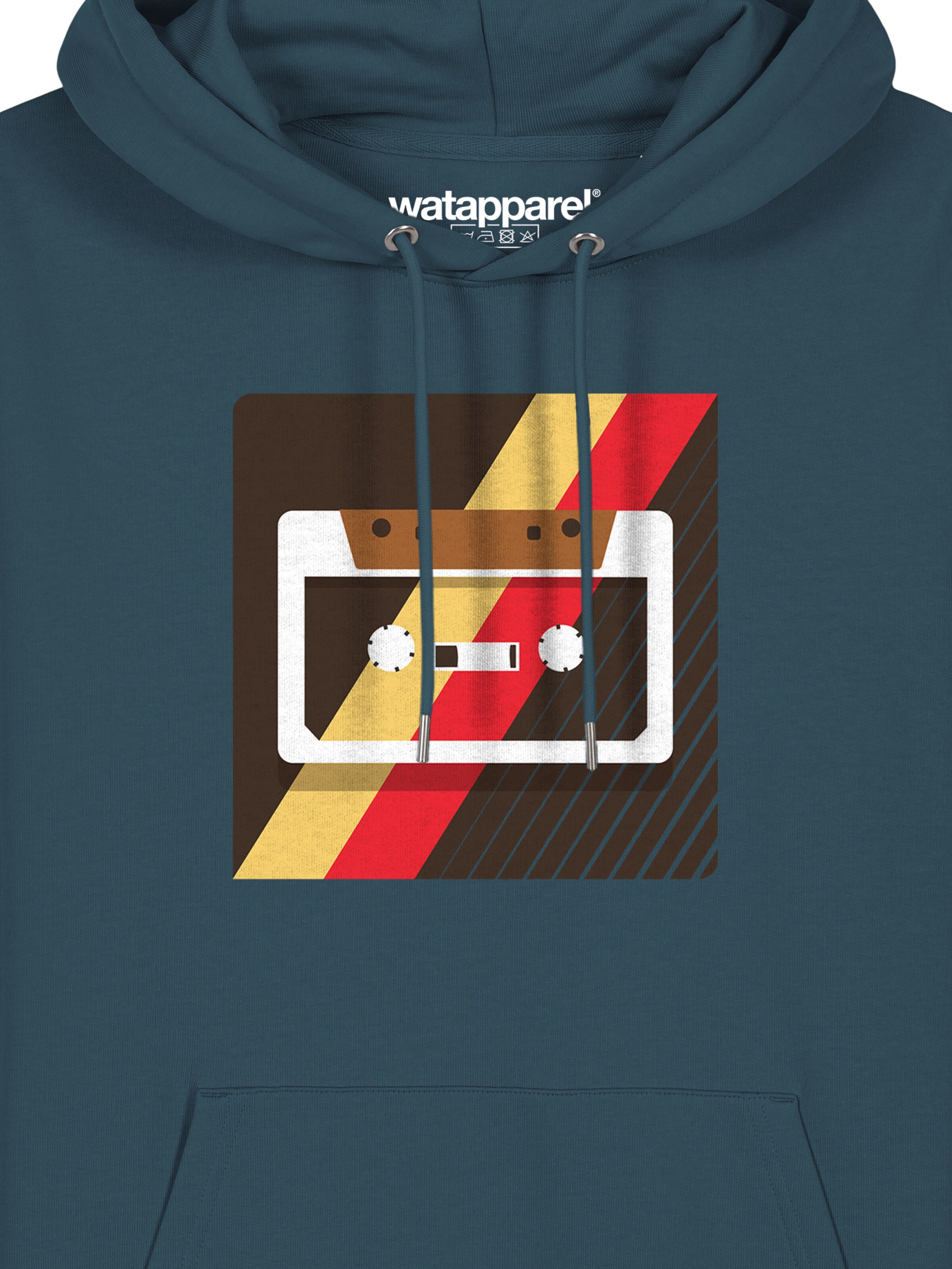 Sweat-shirt ' Kassette ' Watapparel en bleu