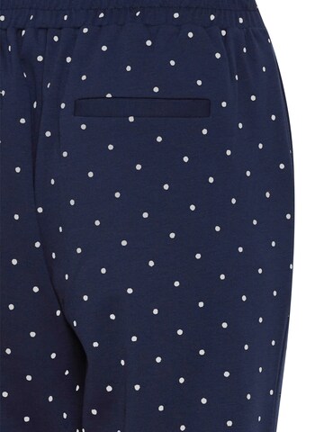 regular Pantaloni con pieghe 'KATE' di ICHI in blu