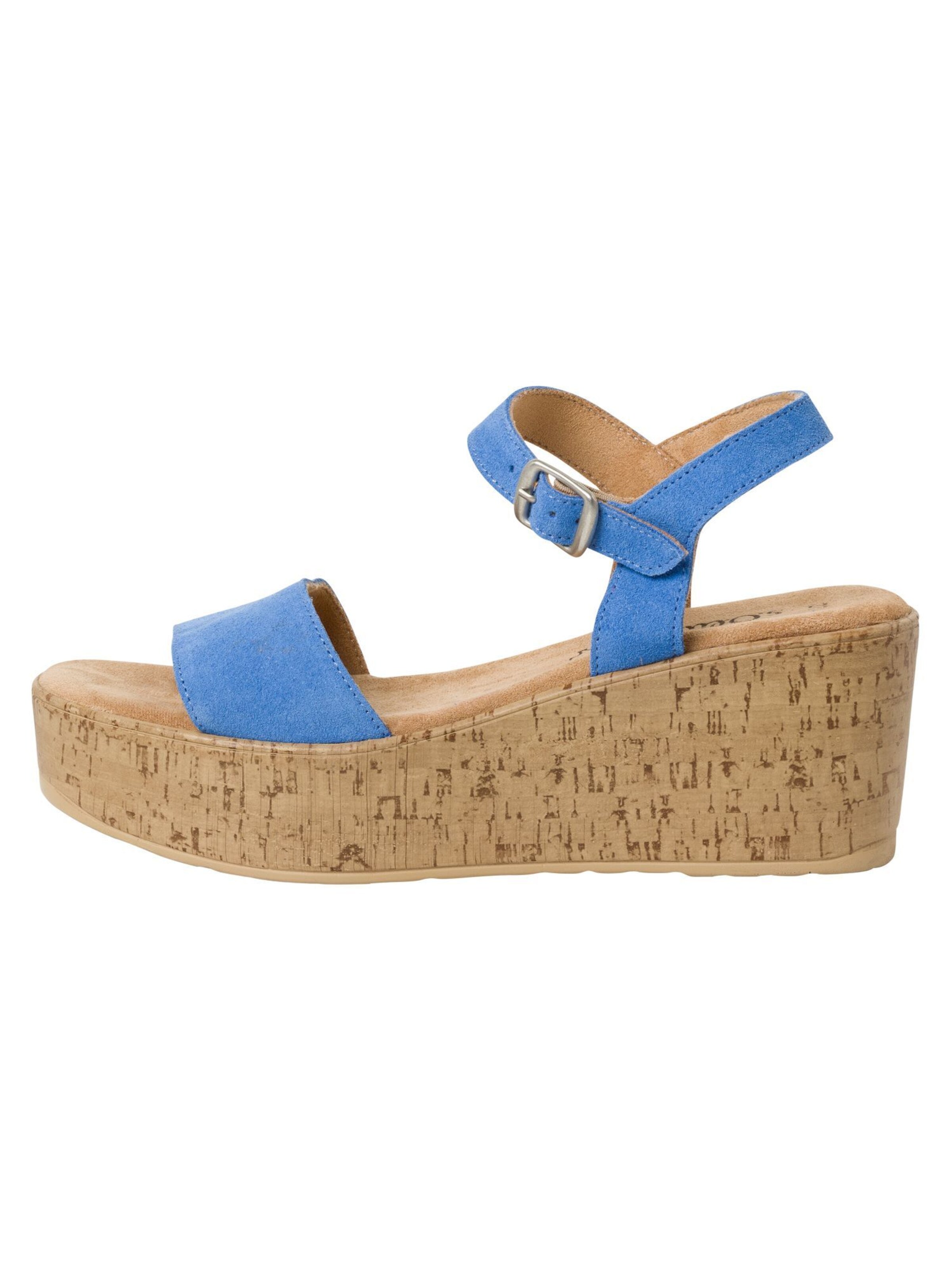 s.Oliver Sandale in Blau