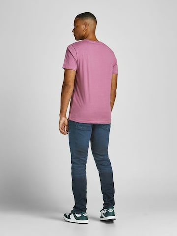 JACK & JONES - Slimfit Calças de ganga 'Glenn' em azul