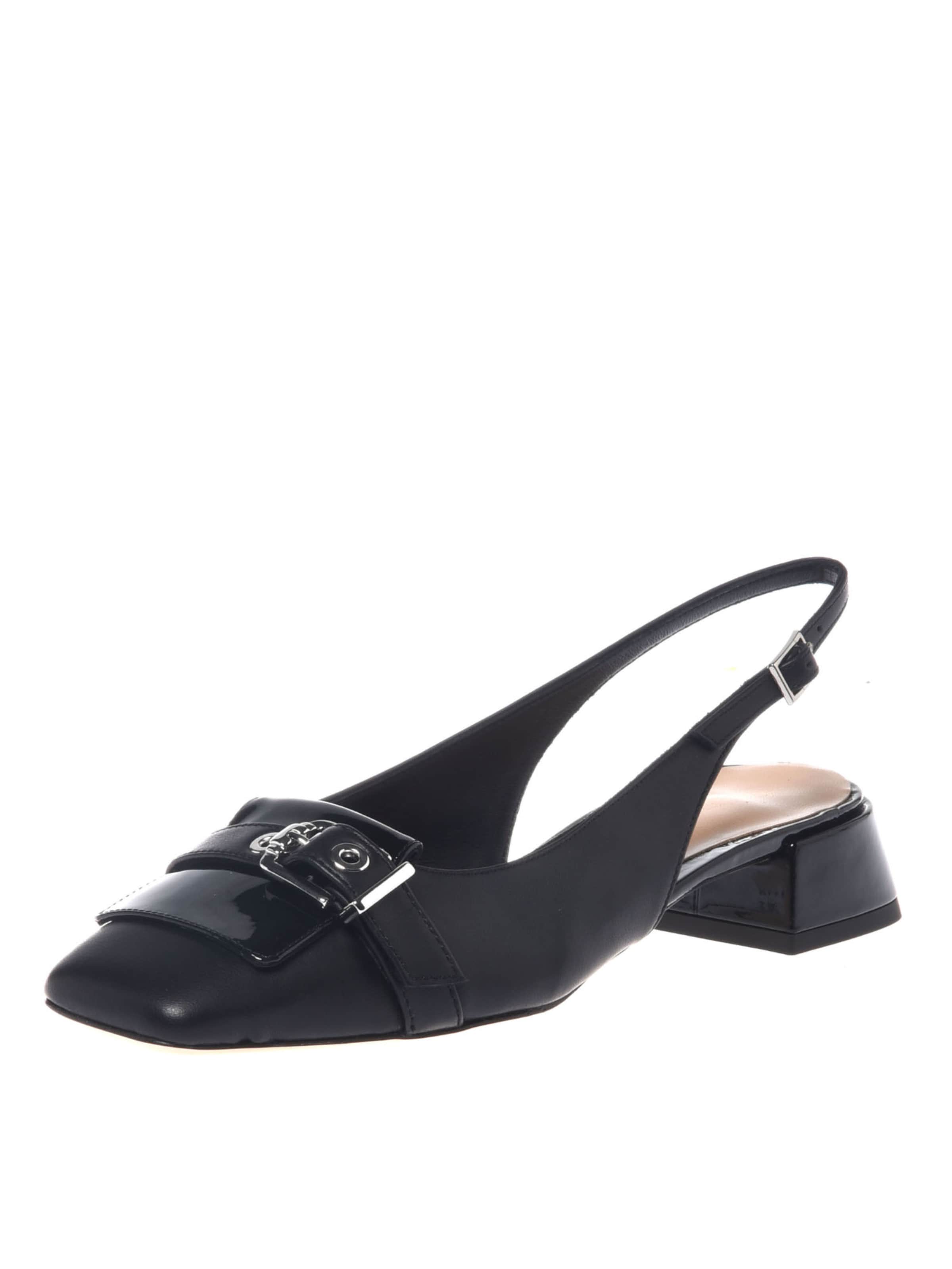 BALDININI Slingpumps in Zwart: voorkant