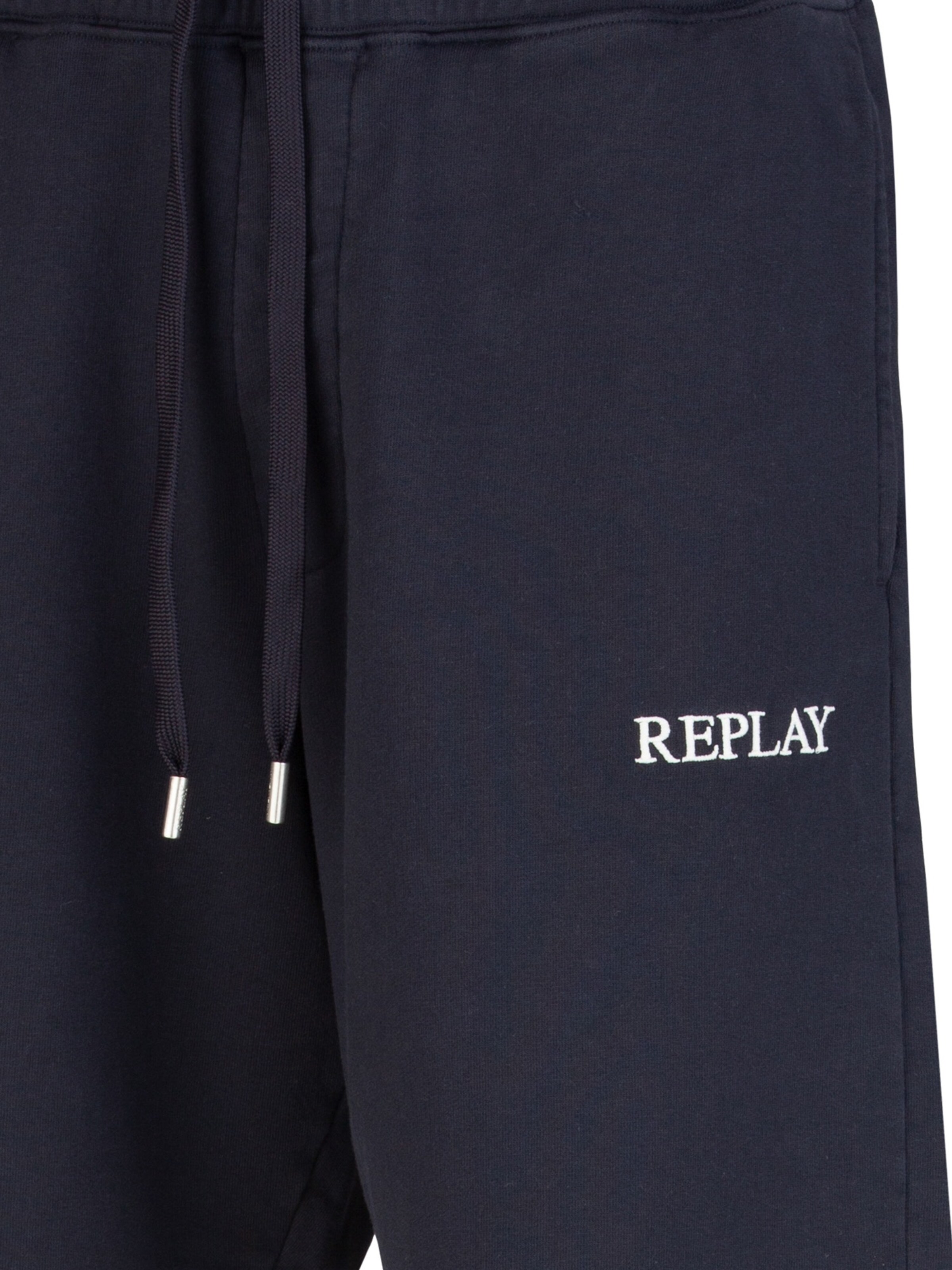 REPLAY Regular Trousers 'FELPA' in Blue