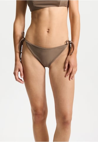 Bas de bikini rethinkit studios en marron : devant