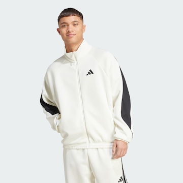 ADIDAS SPORTSWEAR Спортивная кофта 'Stadium' в Белый: спереди