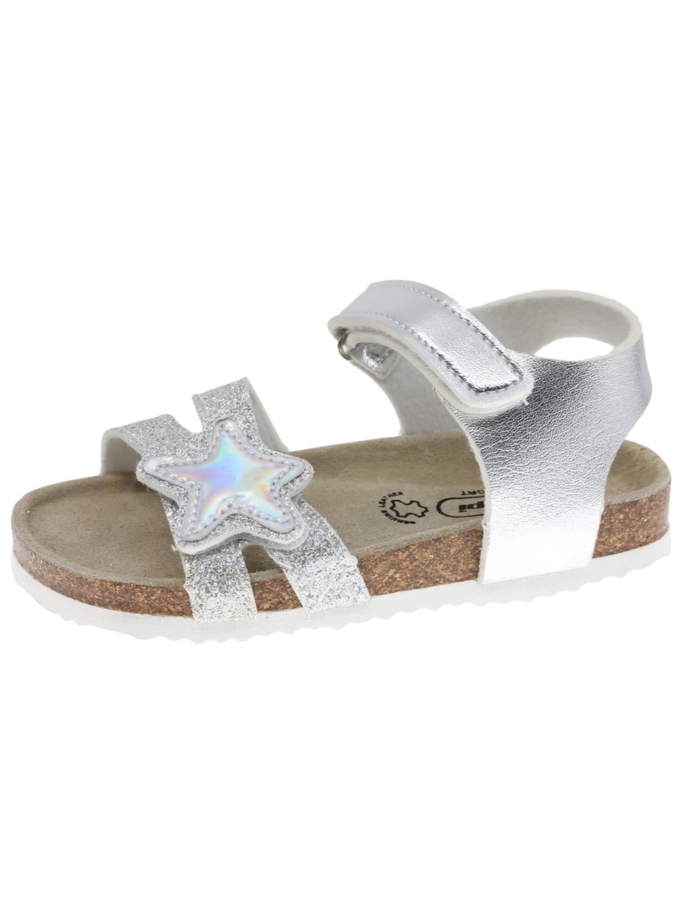 Beppi Sandale 'Casual Sandal' in Silber: Vorderseite