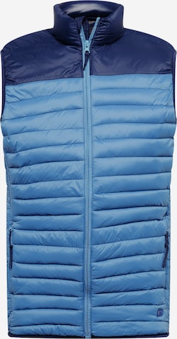 BLEND Vest in Blue: front