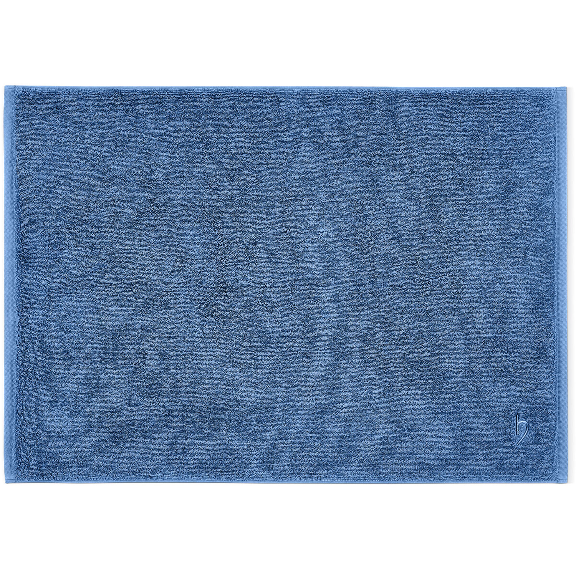 Tapis de bain 'Pura' Herzbach home en bleu