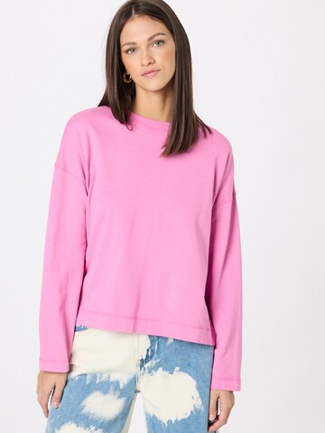 DRYKORNSweater majica 'ICANA' - roza boja: prednji dio
