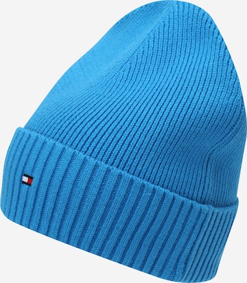 TOMMY HILFIGER Beanie in Sky Blue ABOUT YOU