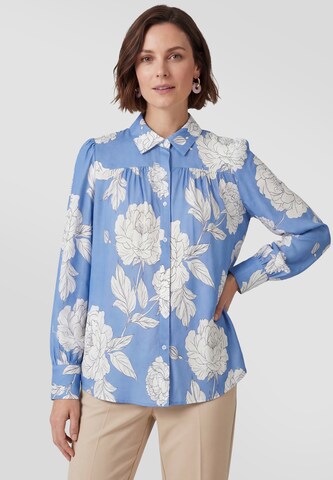 Usha - Blusa en azul: frente