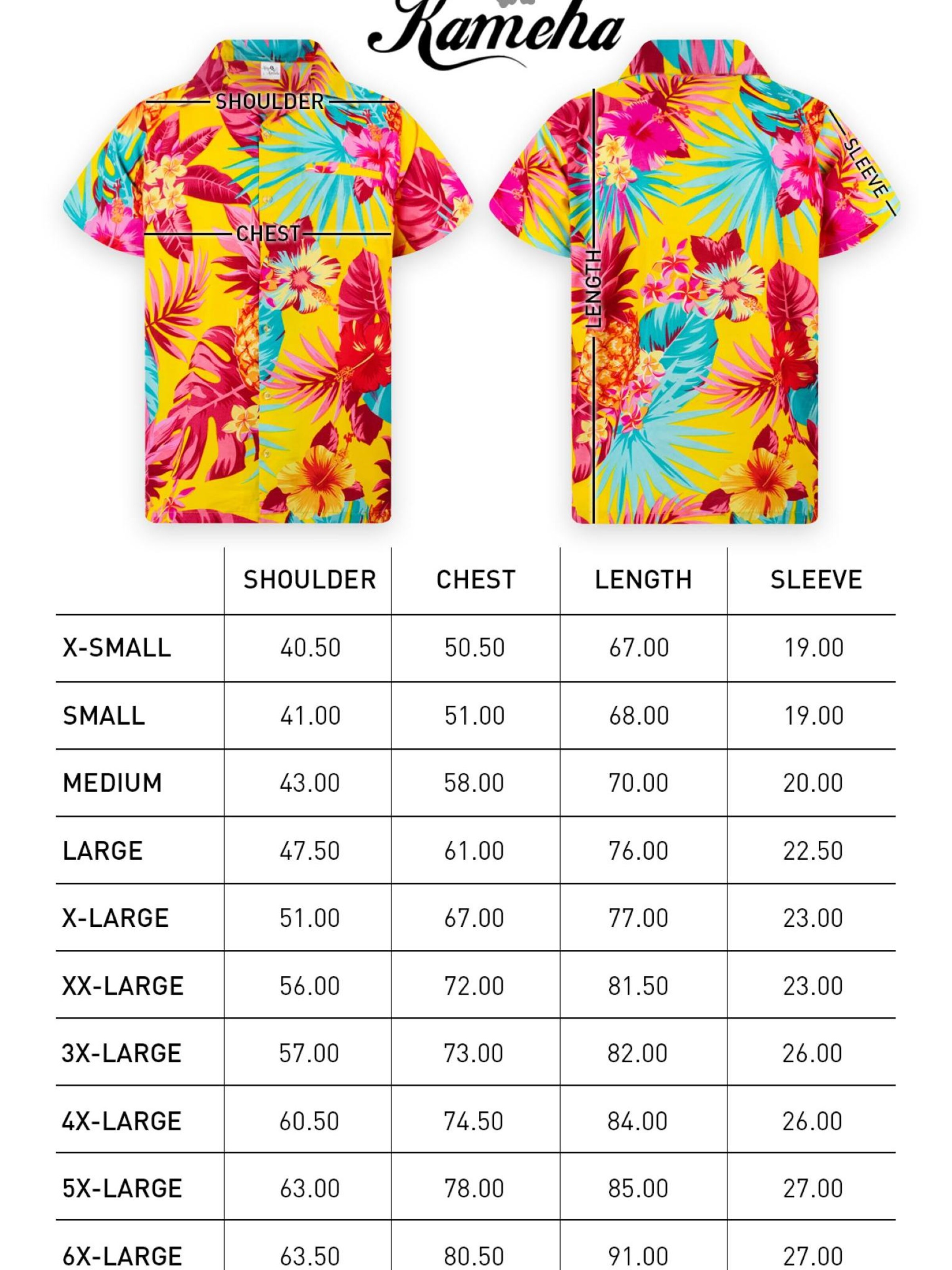 King Kameha Shirt 'Pineapple' in Yellow