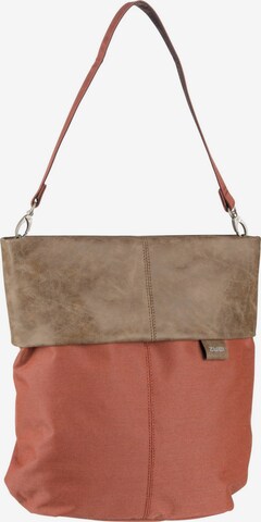 ZWEI Crossbody Bag 'Olli' in Orange: front