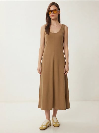 Happiness İstanbul Dress in 38 in Brown, Item view