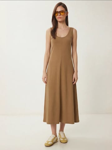 Robe Happiness İstanbul en marron : devant