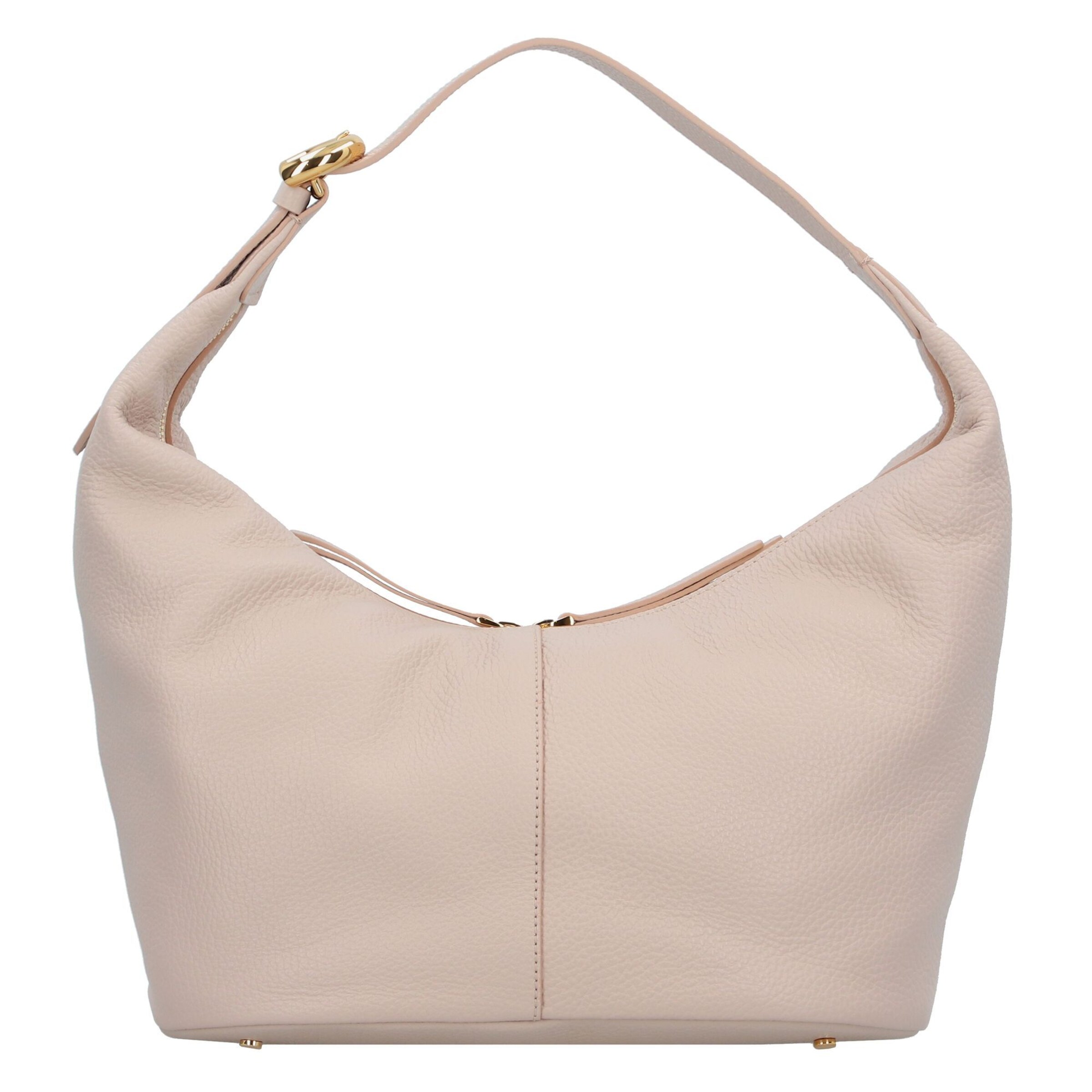 Borsa a spalla di Coccinelle in beige: frontale