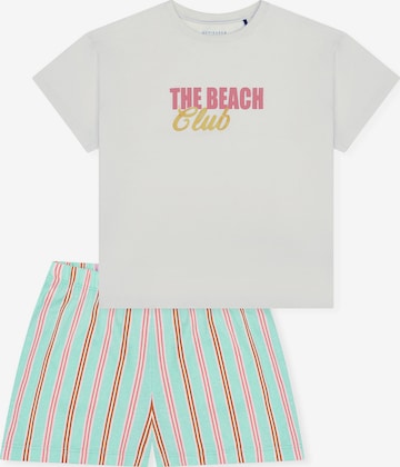 Pyjama ' Nightwear ' SCHIESSER en vert : devant