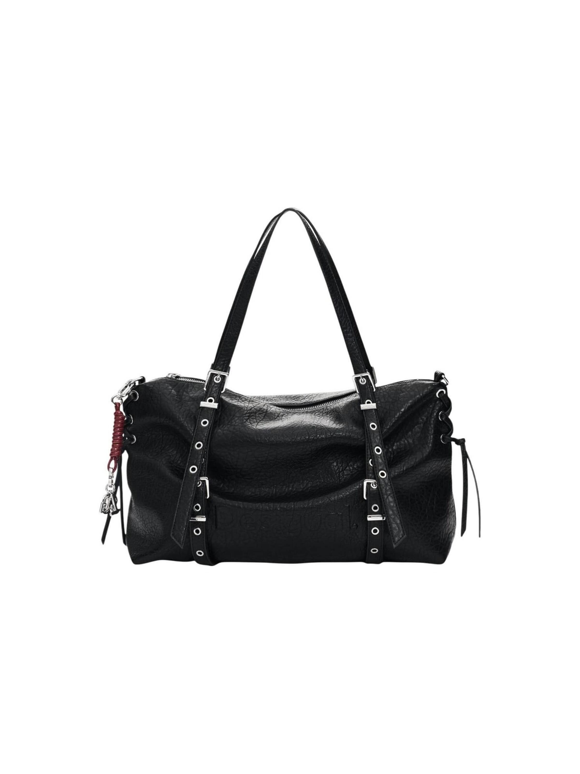 Desigual Shopper 'BAG_HALF LOGO LANUZA BLAC 26WAXP06' in One Size in Black, Item view