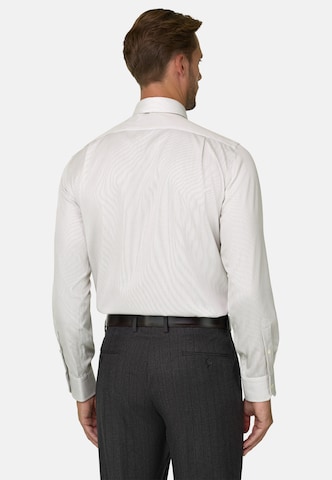 Coupe regular Chemise Boggi Milano en marron
