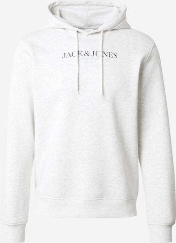 balts JACK & JONES Sportisks džemperis 'JORBILLYBURG': no priekšpuses