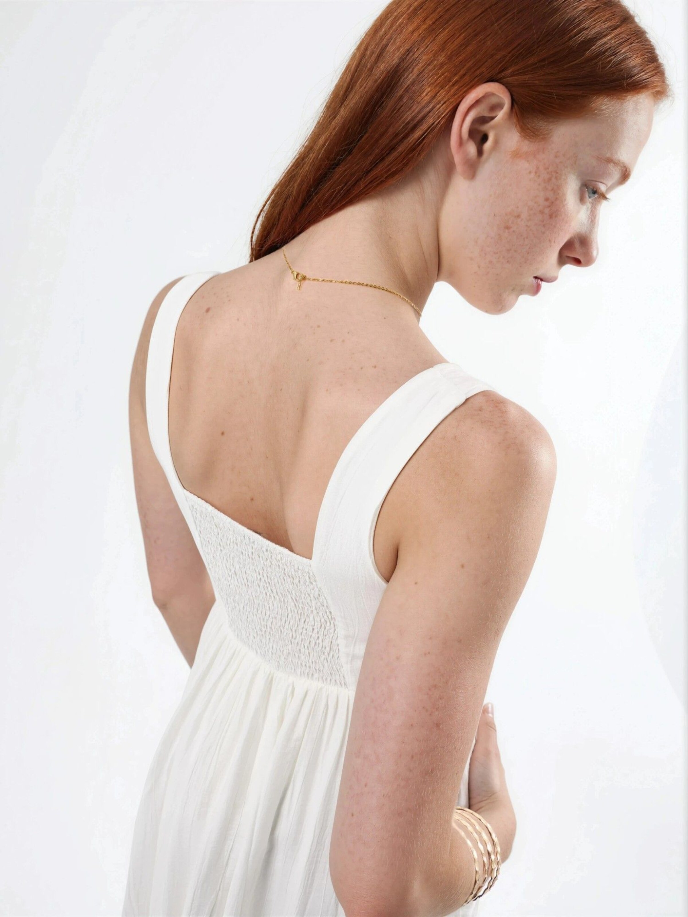 Robe Busem en blanc