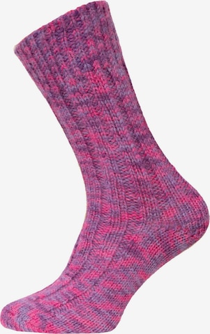 HomeOfSocks Socken 'HOS1002' in Pink: Vorderseite