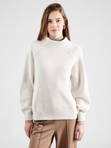 TOM TAILOR Sweater in Beige: front