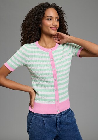 KangaROOS Strickjacke in Grün: Vorderseite