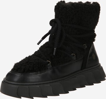 Apple of Eden Snowboots 'LYLA' in Zwart: voorkant