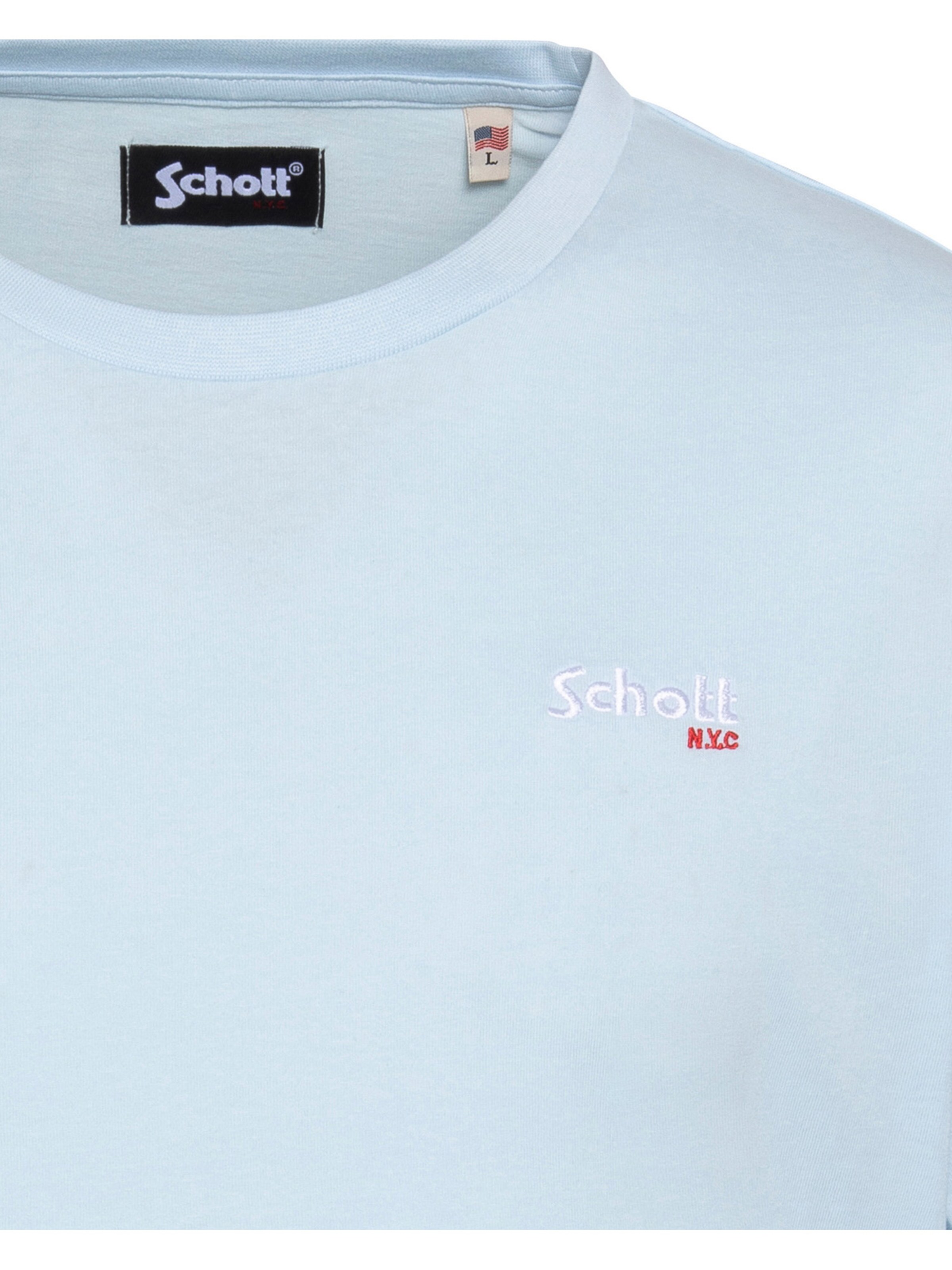 T-Shirt Schott NYC en bleu