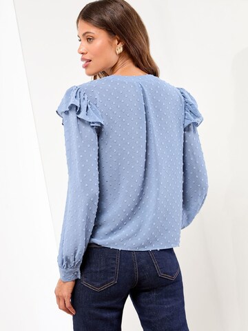 Lipsy Blouse in Blue