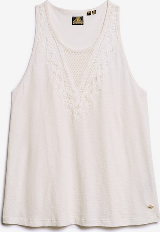 Superdry Top in White: front