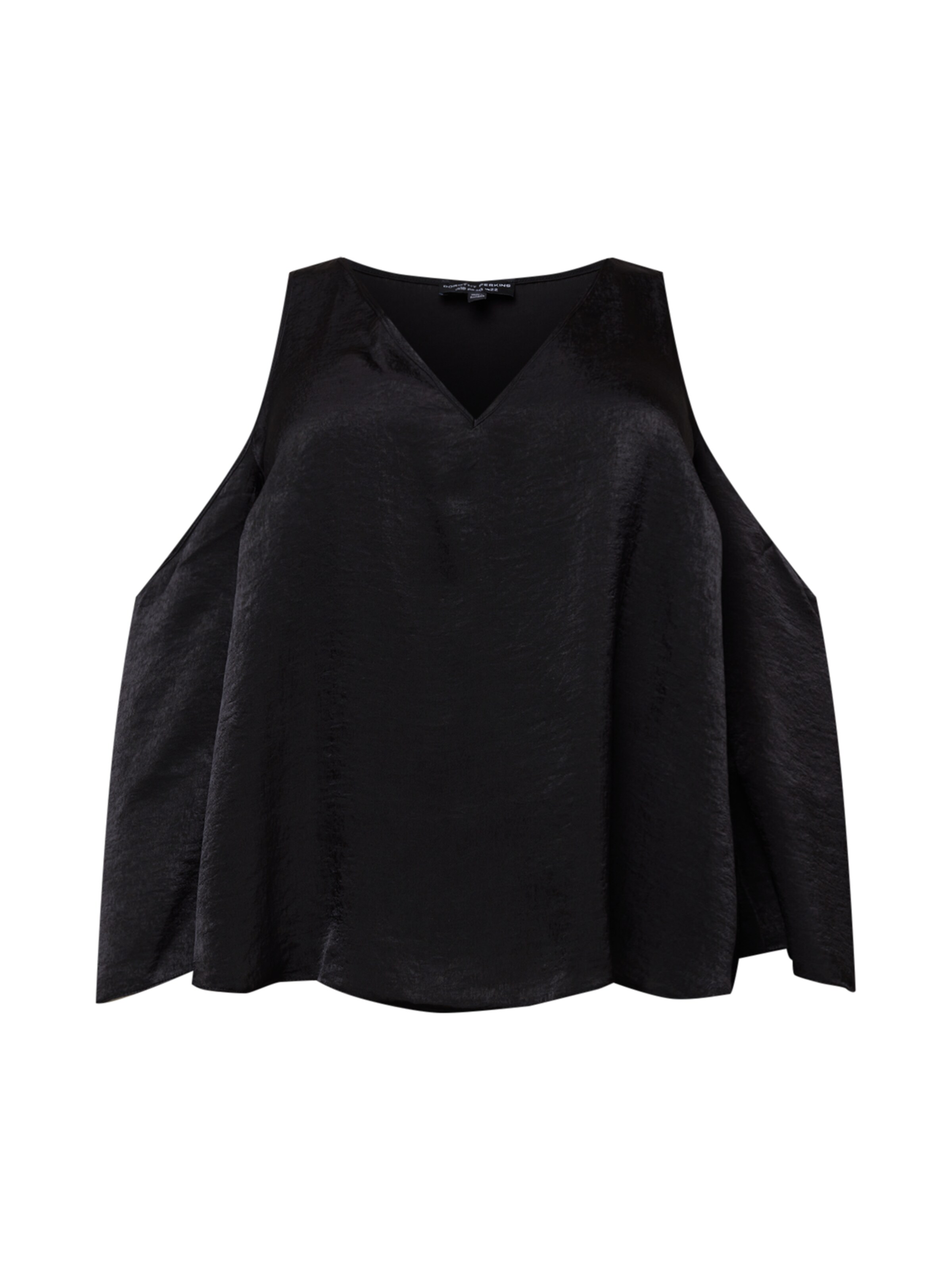 Dorothy Perkins Curve Bluse i sort: forside