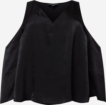 Chemisier Dorothy Perkins Curve en noir : devant