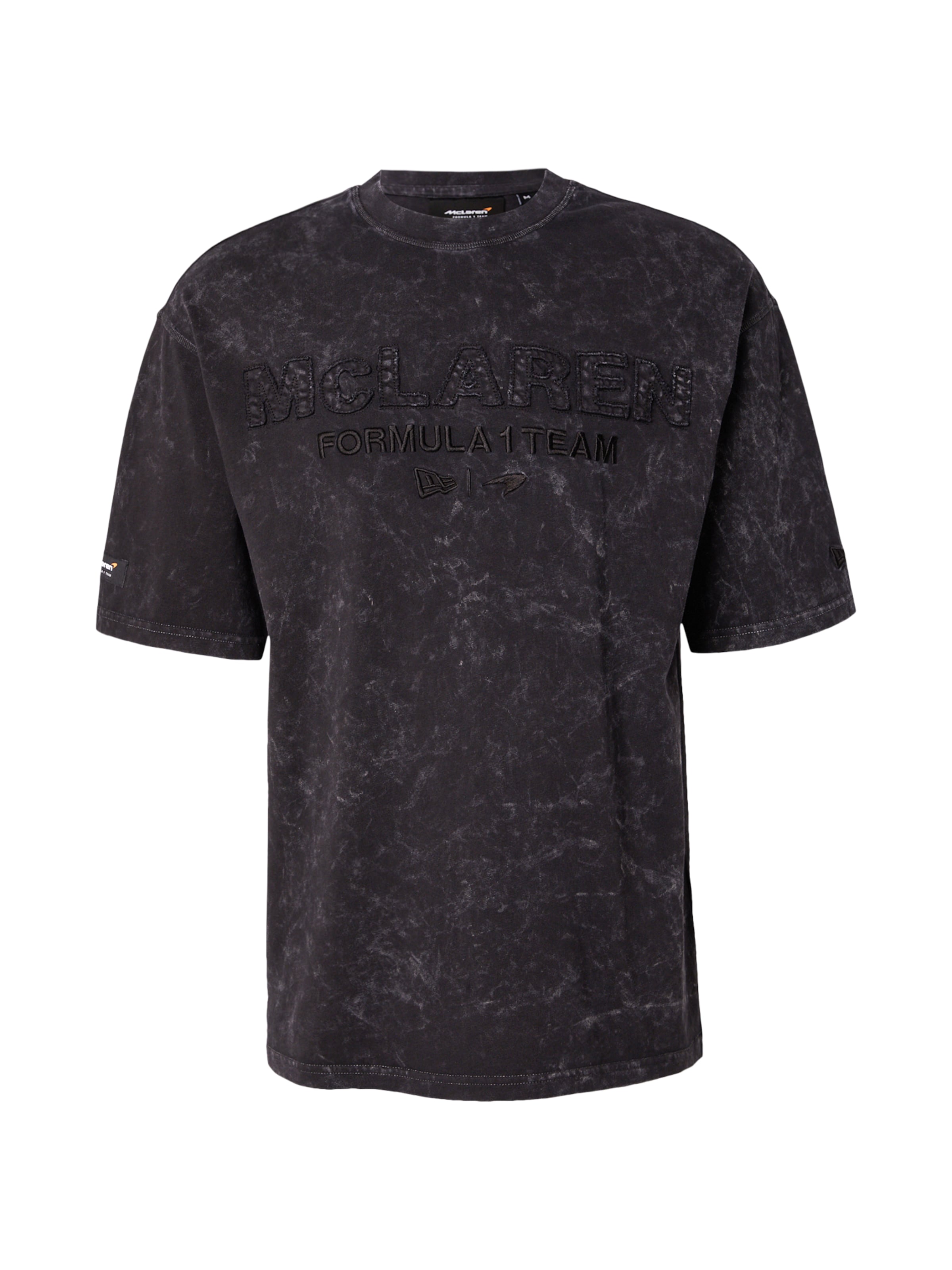 Tricou 'MCLAREN' de la NEW ERA pe negru: față