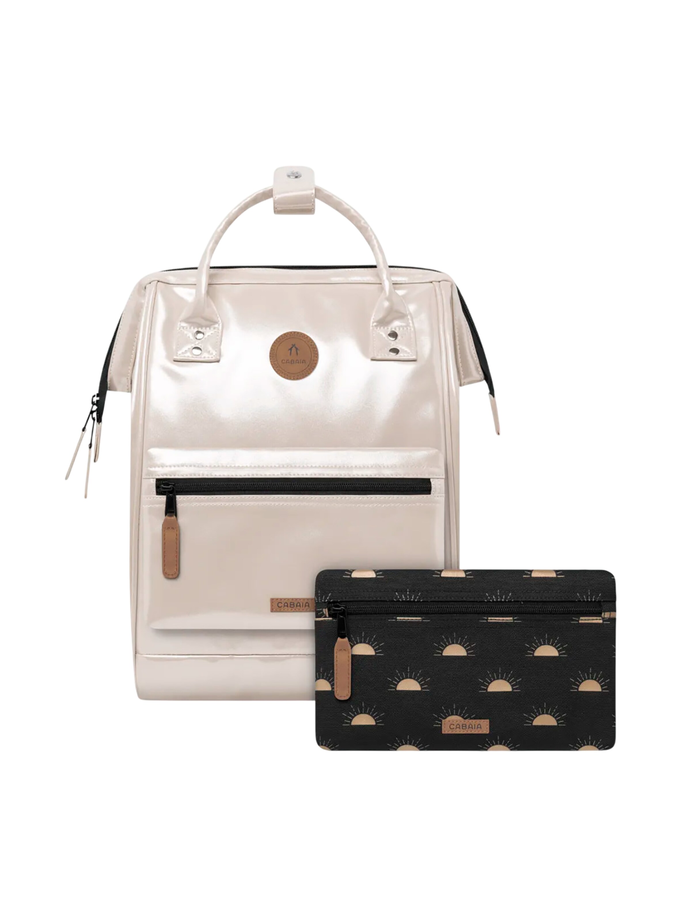 Cabaia Backpack 'Honolulu M' in Gold