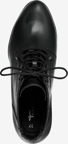 TAMARIS Ботинки на шнуровке в Черный